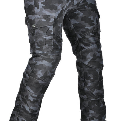 Outdoor Motorcycle Stretch Camouflage Motorcycle Jeans