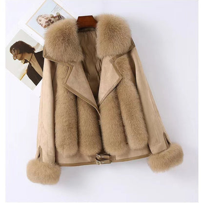 Fur Women's Fur Imitation Fox Fur Jacket